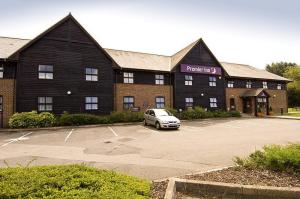 The Bedrooms at Premier Inn Farnborough