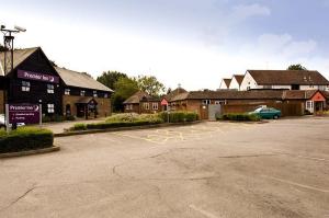 The Bedrooms at Premier Inn Farnborough