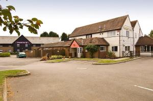 The Bedrooms at Premier Inn Farnborough