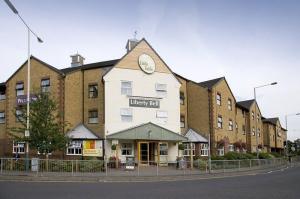 The Bedrooms at Premier Inn Romford Central