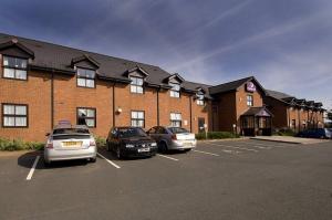 The Bedrooms at Premier Inn Ross On Wye