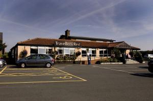 The Bedrooms at Premier Inn Ross On Wye