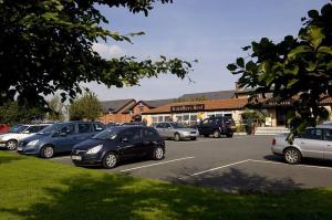 The Bedrooms at Premier Inn Ross On Wye