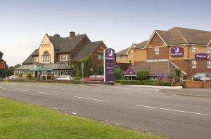 The Bedrooms at Premier Inn Rotherham