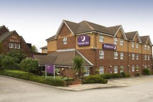 The Bedrooms at Premier Inn Rotherham