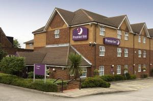 The Bedrooms at Premier Inn Rotherham