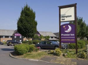 The Bedrooms at Premier Inn Salisbury