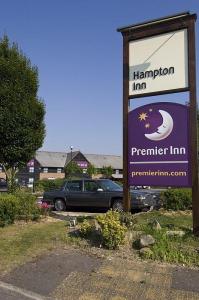 The Bedrooms at Premier Inn Salisbury