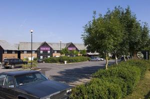 The Bedrooms at Premier Inn Salisbury