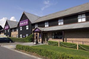 The Bedrooms at Premier Inn Salisbury