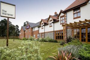 The Bedrooms at Premier Inn Thetford