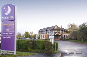 The Bedrooms at Premier Inn Manchester Airport (Heald Green)