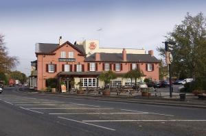 The Bedrooms at Premier Inn Manchester Altrincham