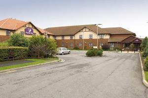 The Bedrooms at Premier Inn Newcastle Cramlington