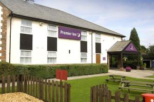 The Bedrooms at Premier Inn Newcastle Airport South