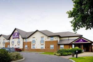 The Bedrooms at Premier Inn Norwich Airport