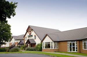 The Bedrooms at Premier Inn Norwich Airport