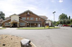 The Bedrooms at Premier Inn Northampton Great Billing