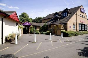 The Bedrooms at Premier Inn Northampton South (Wootton)