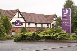 The Bedrooms at Premier Inn Glenrothes