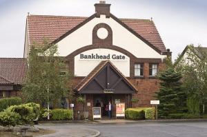 The Bedrooms at Premier Inn Glenrothes