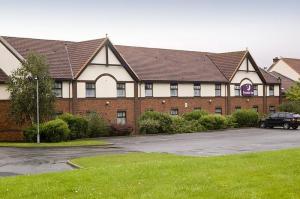 The Bedrooms at Premier Inn Glenrothes