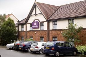 The Bedrooms at Premier Inn Glenrothes