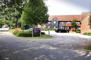 The Bedrooms at Premier Inn Bricket Wood