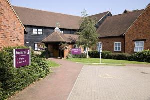 The Bedrooms at Premier Inn Bricket Wood