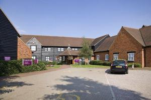 The Bedrooms at Premier Inn Bricket Wood