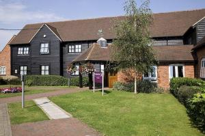 The Bedrooms at Premier Inn Bricket Wood