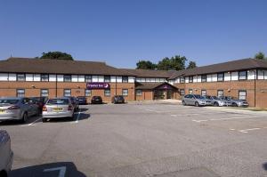 The Bedrooms at Premier Inn Southampton North