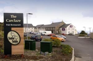 The Bedrooms at Premier Inn St. Austell