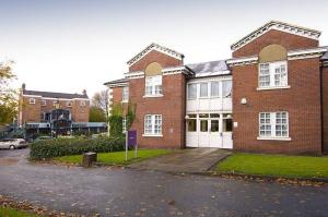 The Bedrooms at Premier Inn Stockport Central