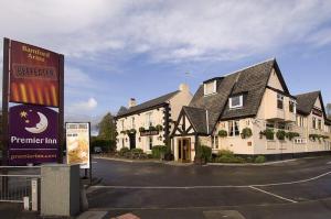 The Bedrooms at Premier Inn Stockport South