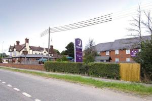 The Bedrooms at Premier Inn Swindon North