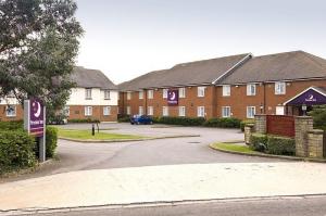 The Bedrooms at Premier Inn Swindon North