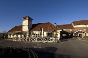 The Bedrooms at Premier Inn Swindon West