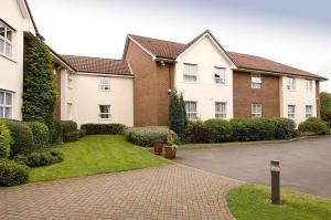 The Bedrooms at Premier Inn Tamworth Central