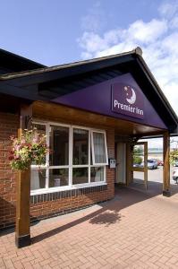 The Bedrooms at Premier Inn Swansea North