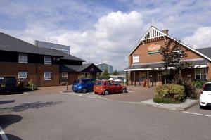 The Bedrooms at Premier Inn Swansea North