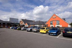 The Bedrooms at Premier Inn Swansea North