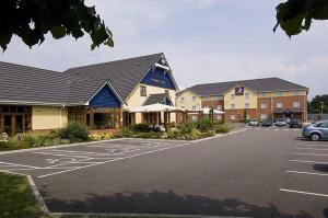 The Bedrooms at Premier Inn Swindon Central