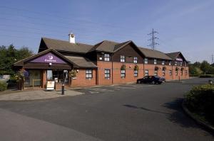 The Bedrooms at Premier Inn Walsall (M6, J10)