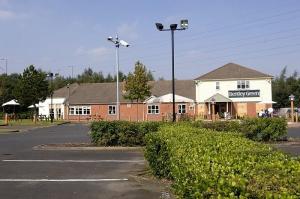 The Bedrooms at Premier Inn Walsall (M6, J10)