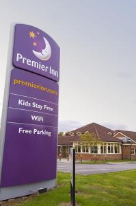 The Bedrooms at Premier Inn Warrington (A49, M62 J9)