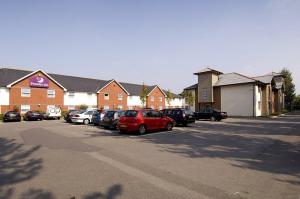 The Bedrooms at Premier Inn Weston-Super-Mare East