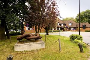 The Bedrooms at Premier Inn Woking