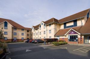 The Bedrooms at Premier Inn Worcester