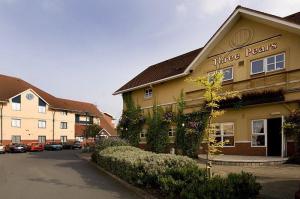 The Bedrooms at Premier Inn Worcester